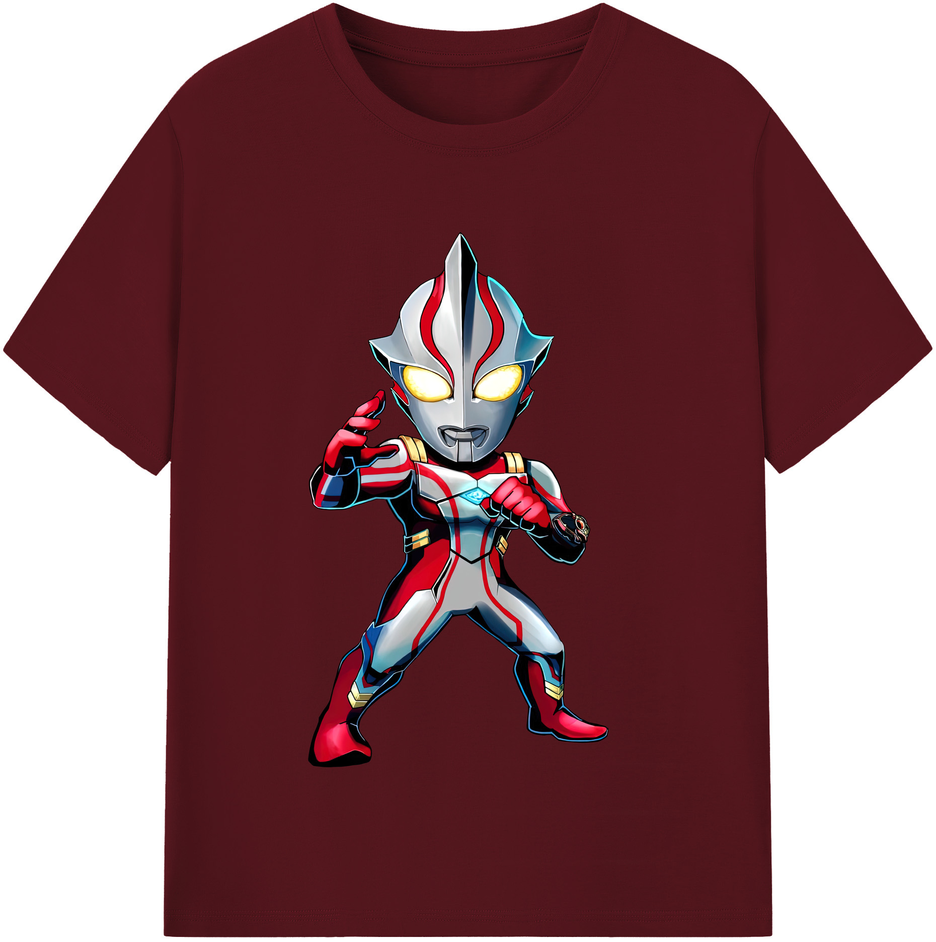 （画像用） ウルトラマン Ultraman 綿100％半袖Tシャツ（フロントプリント）